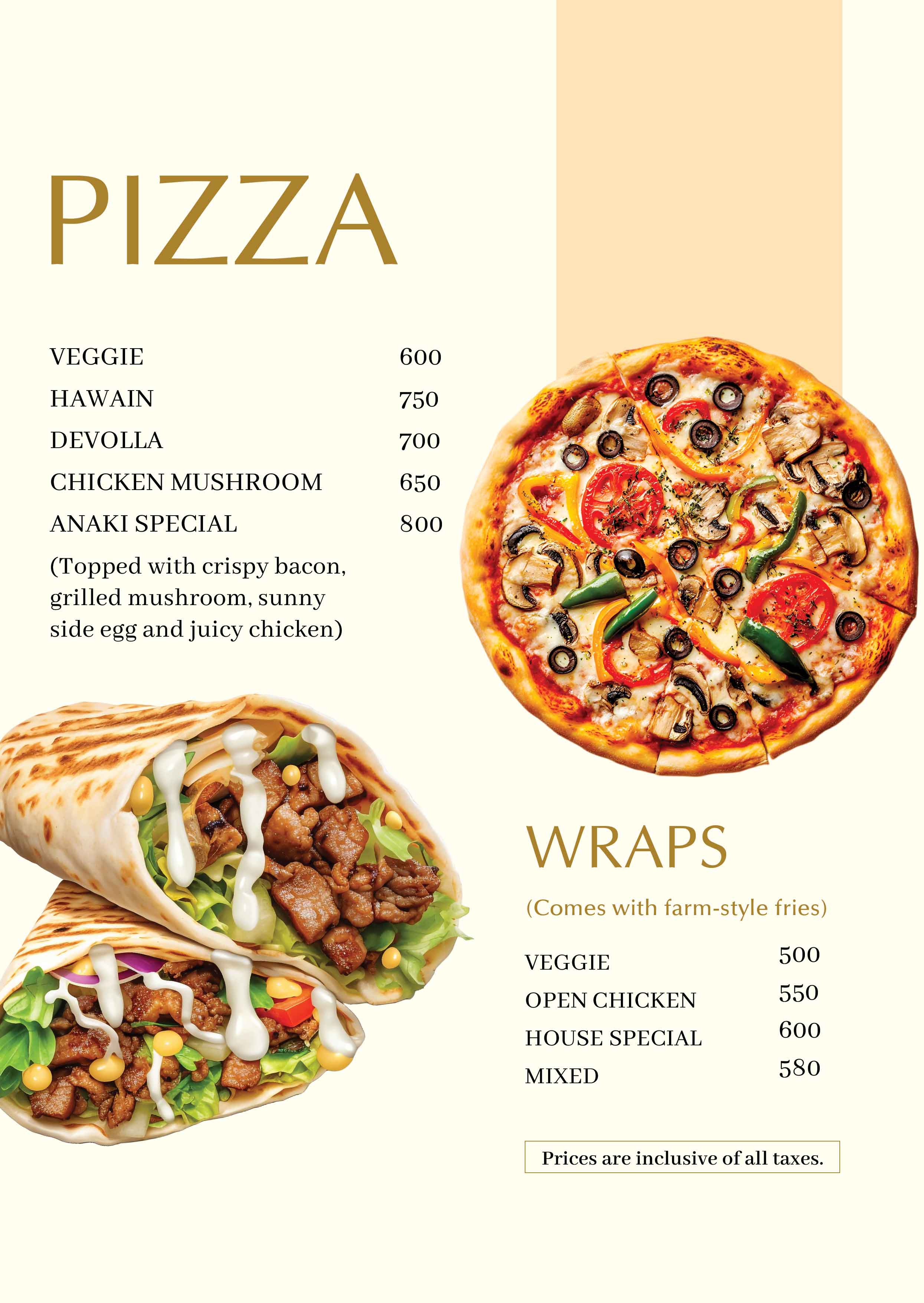 Chef's Recommendations