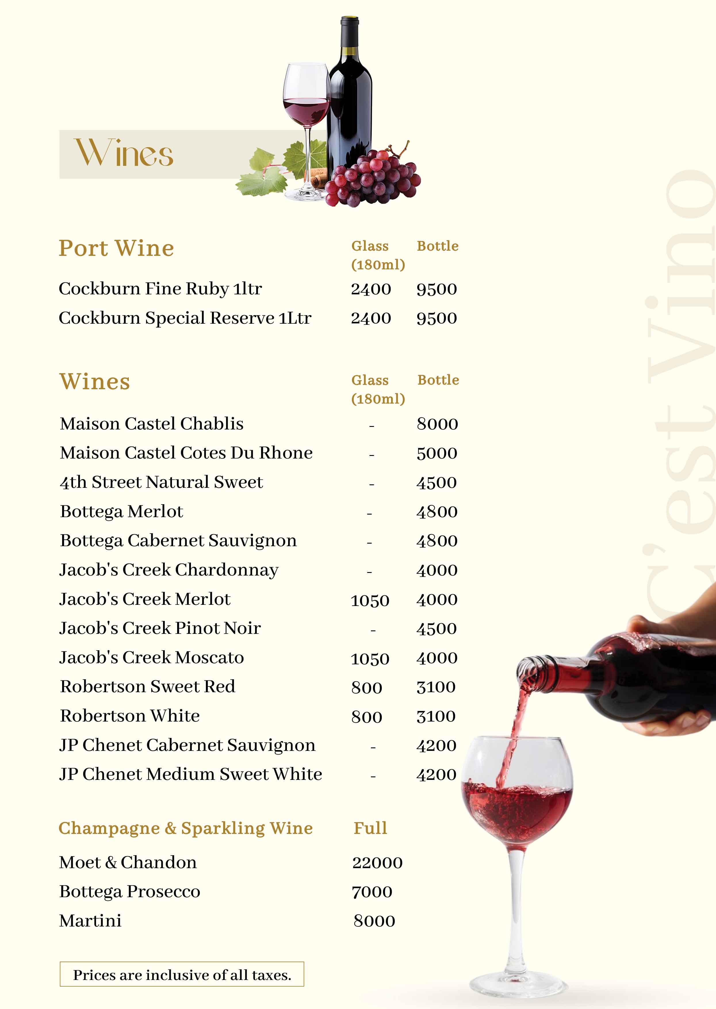 Non-Alcoholic Drinks