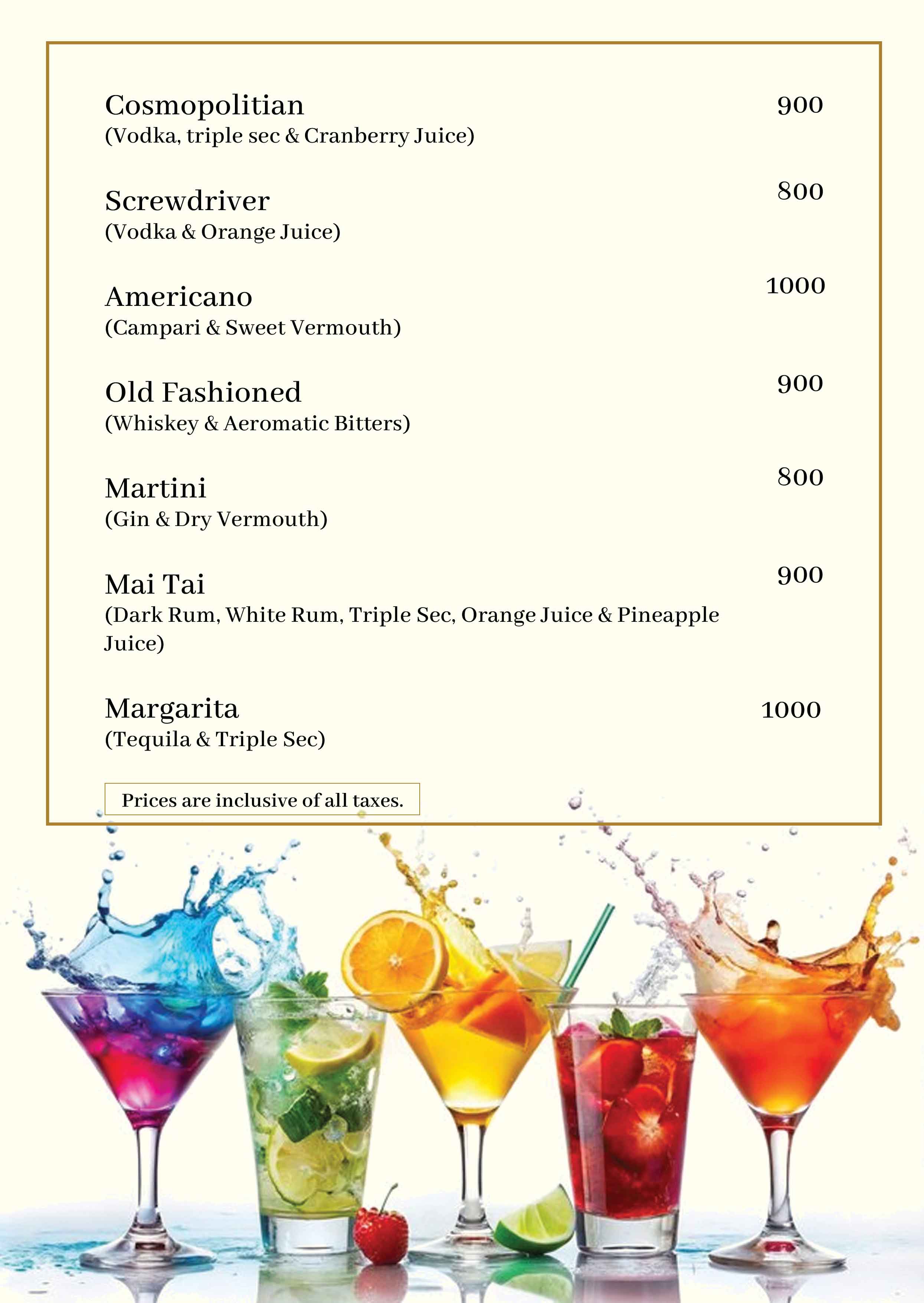 Vodka Selection