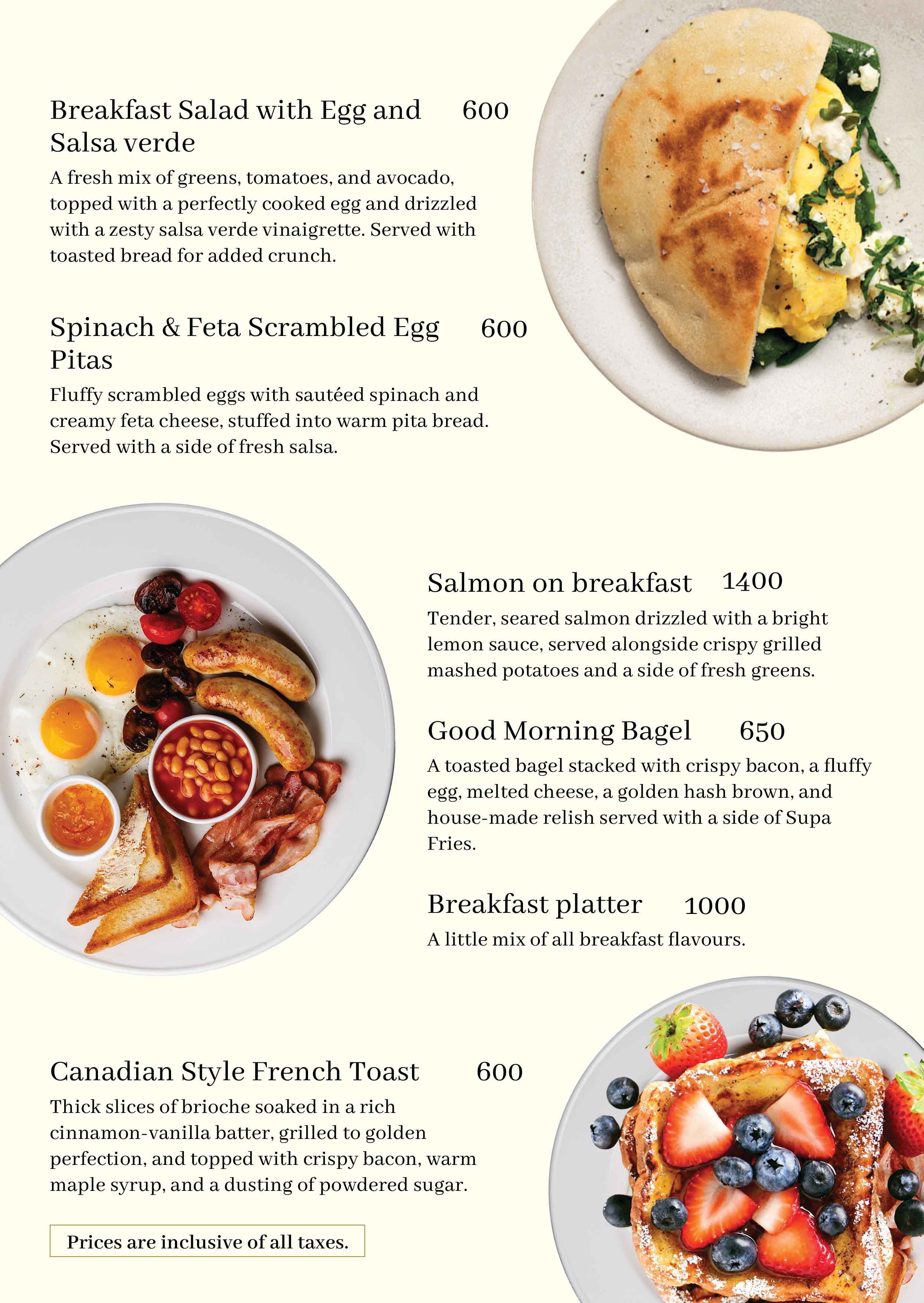 Main Courses